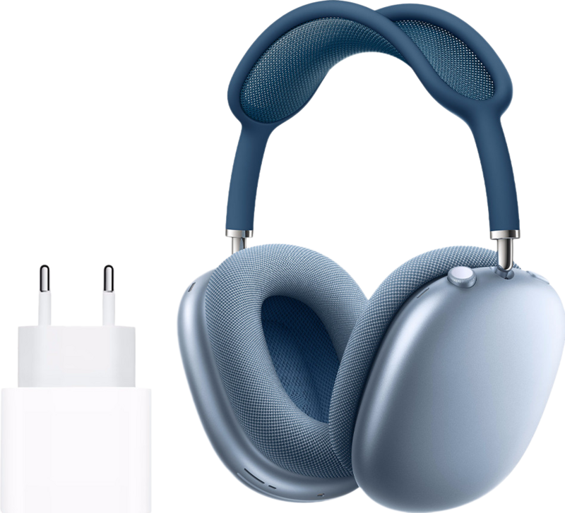 Apple AirPods Max Blauw + Apple Usb C Oplader 20W (6090335935928)