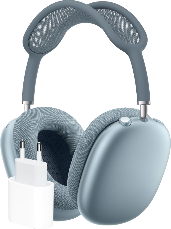 Apple AirPods Max Donkerblauw + Apple Usb C Oplader 20W (6151117970992)